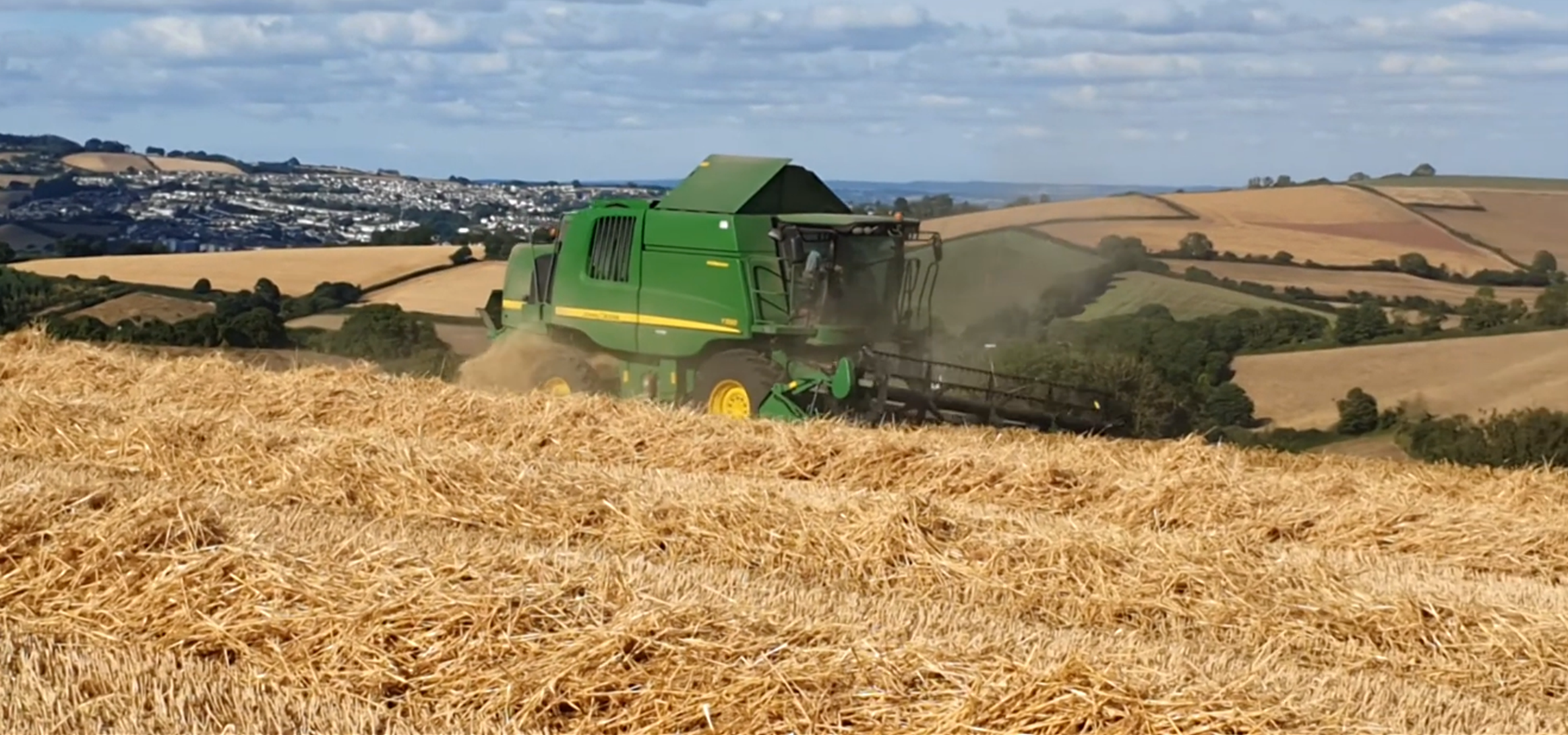 Combining the wheat